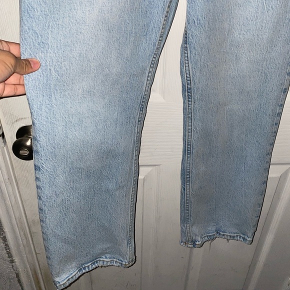 Abercrombie & Fitch The 90’s Curve Love Low Rise Baggy Jean Size 4 - Picture 4 of 7